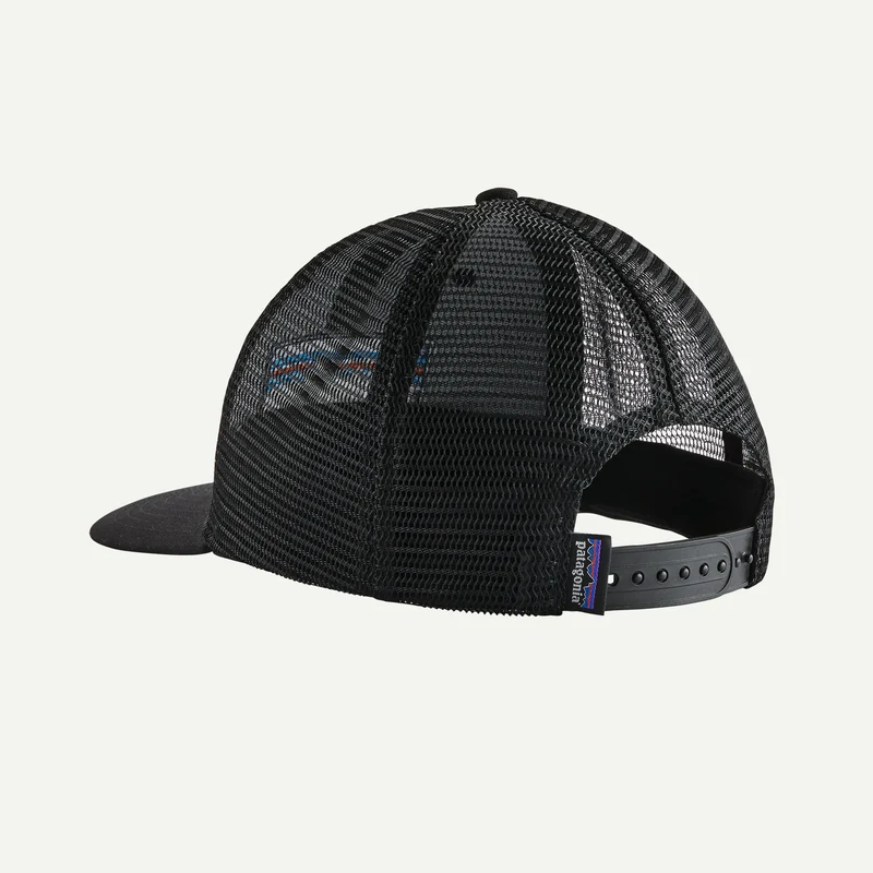 Cappellino Patagonia P-6 Logo Trucker - Nero