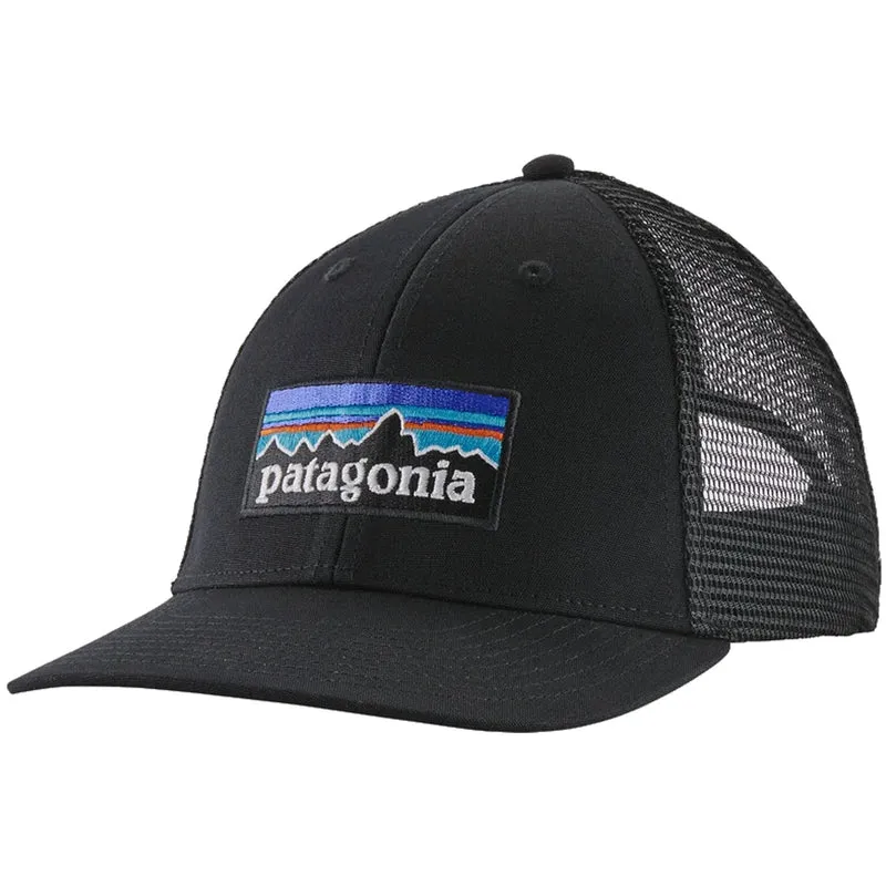 Cappellino Patagonia P-6 Logo LoPro Trucker - Nero