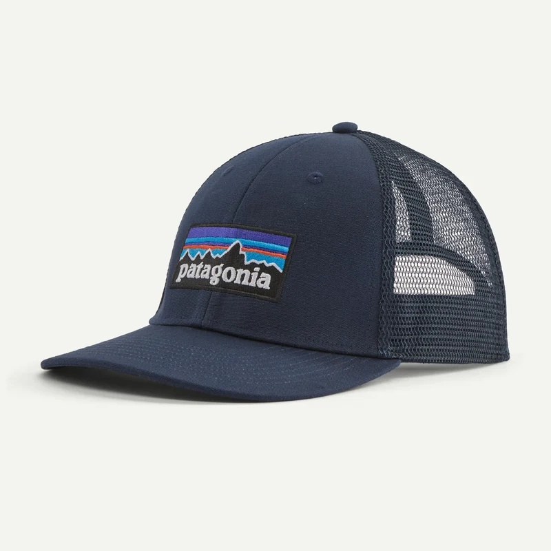 Cappellino Patagonia P-6 Logo LoPro Trucker - Blu