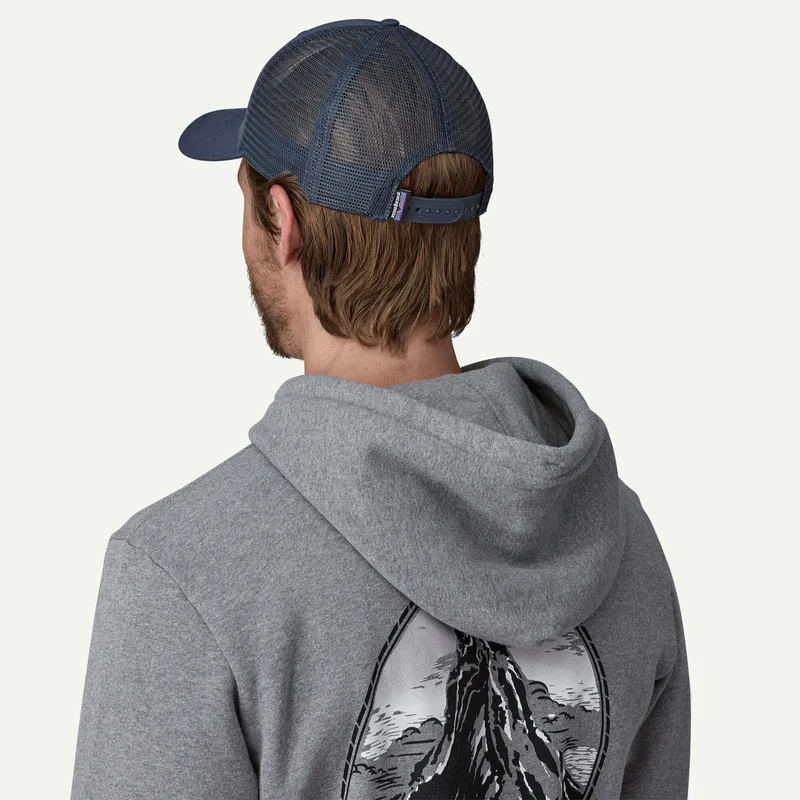 Cappellino Patagonia P-6 Logo LoPro Trucker - Blu