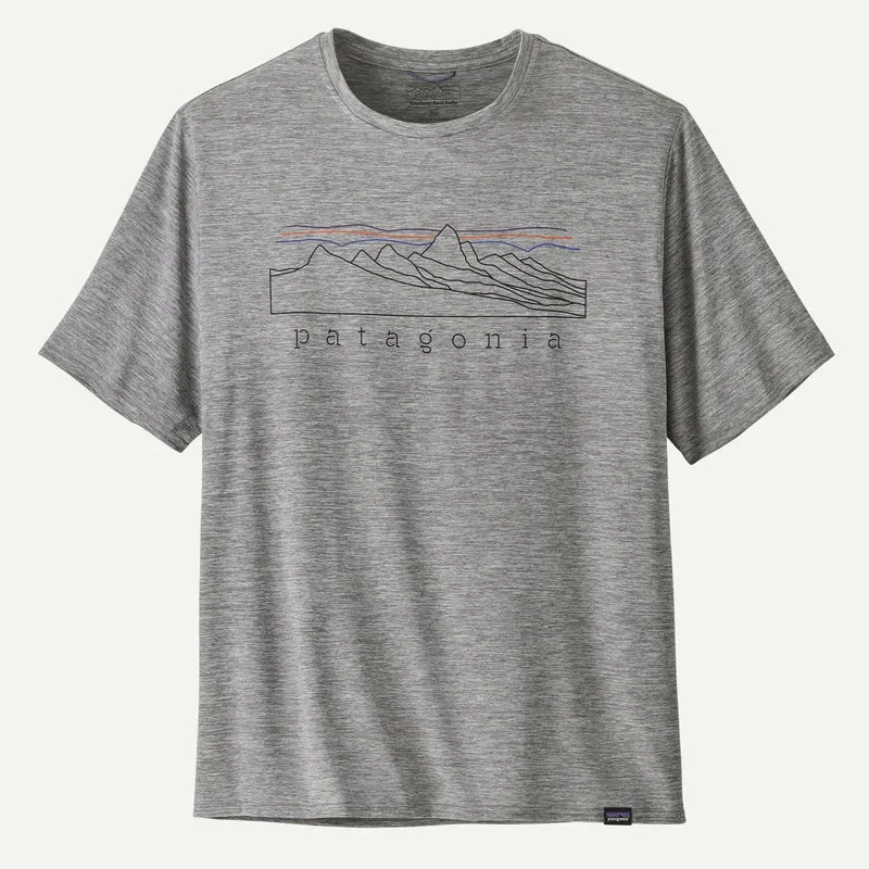 T-Shirt Patagonia Cap Cool Daily Graphic - Grigio scuro