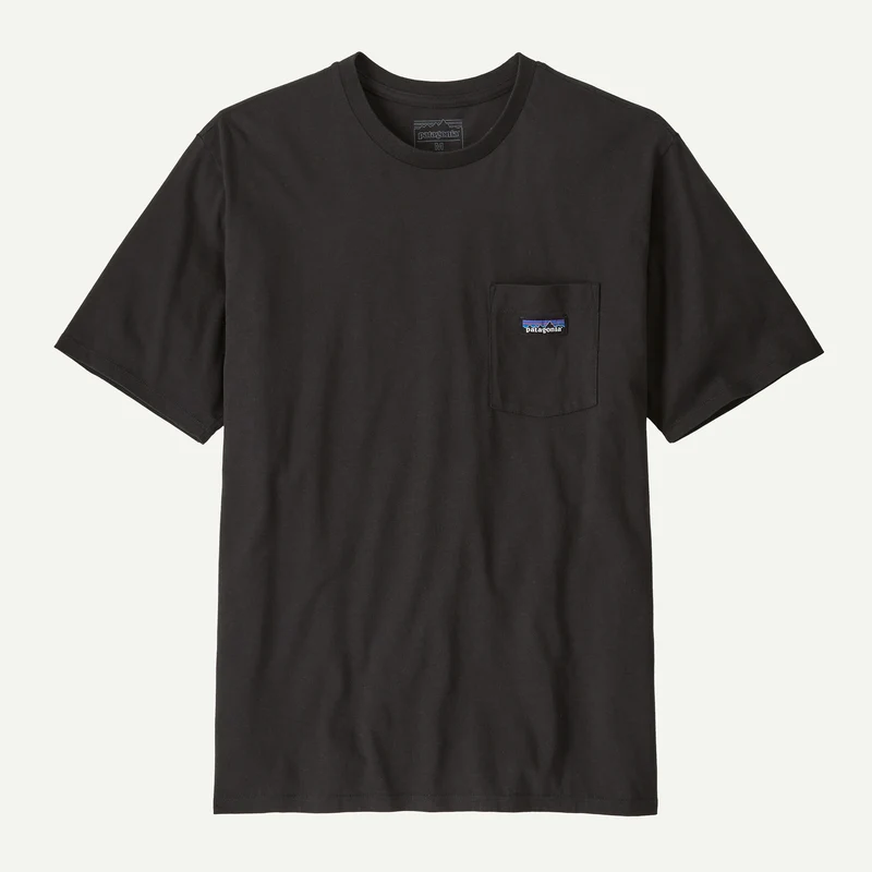 T-Shirt Patagonia Daily Pocket - Nero