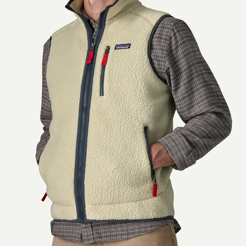 Gilet Patagonia Retro Pile Fleece - Beige