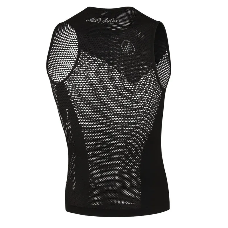 Maglia intima senza maniche MBwear Freedom Summer - Nero