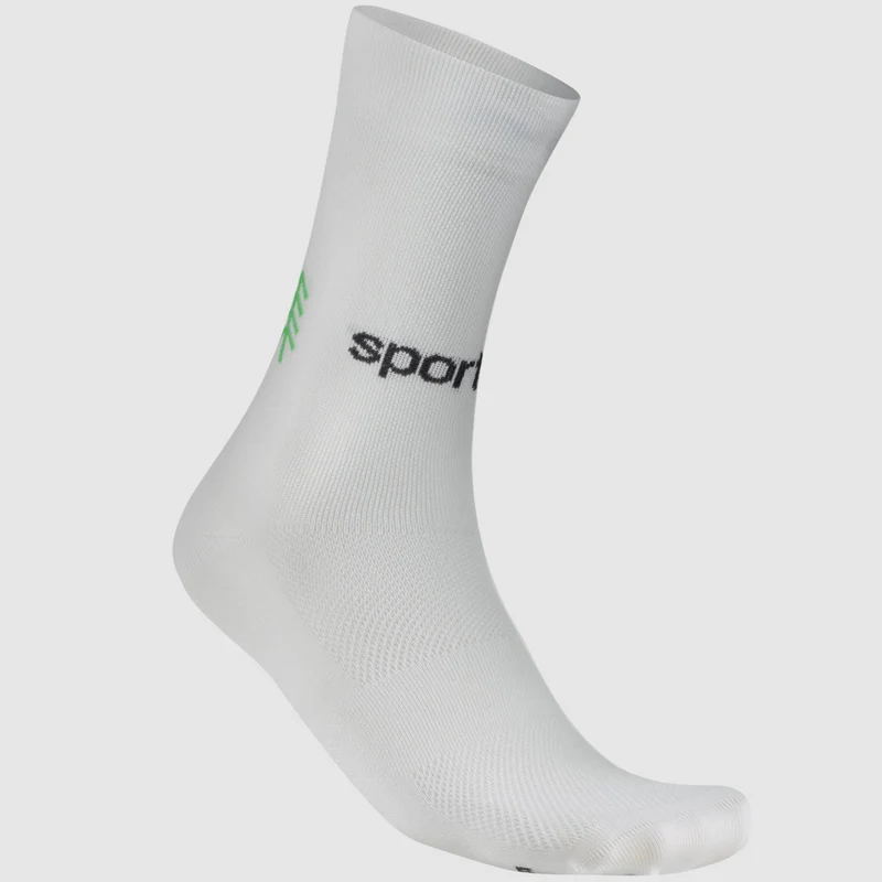 Calze Sportful Ride Dolomites The Woods - Bianco