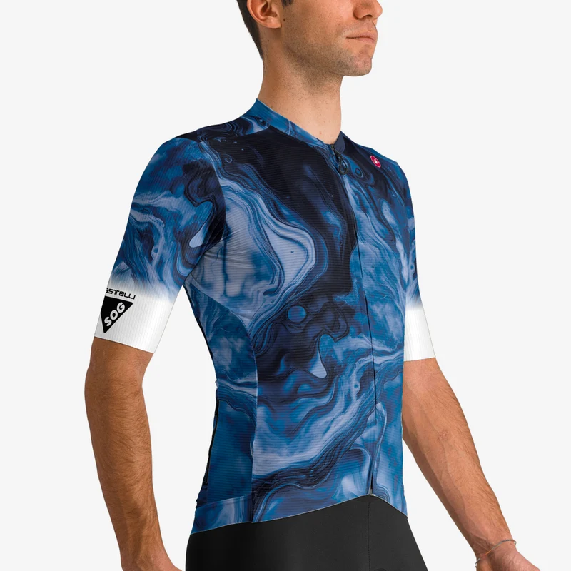 Maglia Castelli Espresso SOG Ltd - Blu