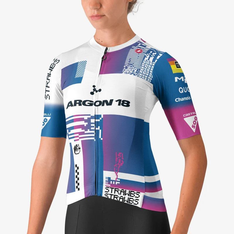 Maglia donna Castelli Espresso SOG Danni Shrosbree - Viola