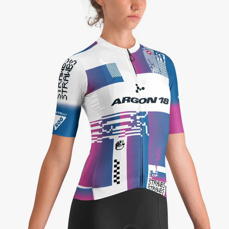 Maglia donna Castelli Espresso SOG Danni Shrosbree - Viola