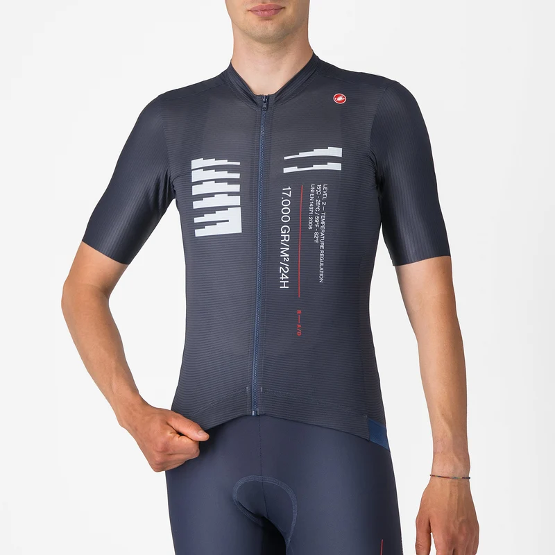Maglia Castelli Espresso R-A/D - Blu