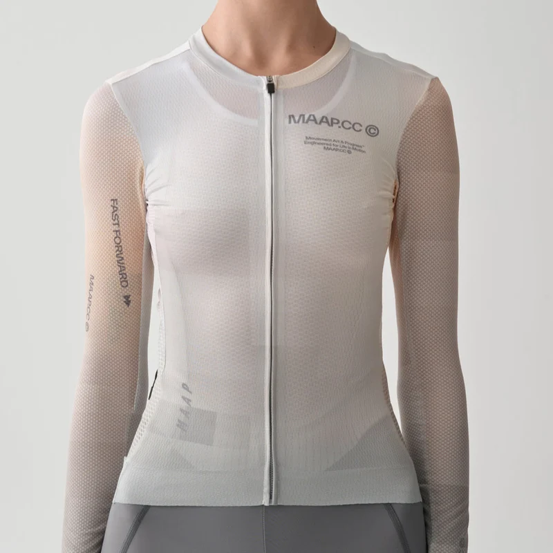 Maglia maniche lunghe donna Maap Blur Pro Air 3.0 - Giallo