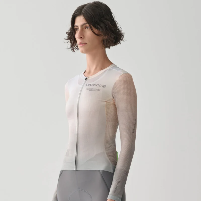 Maglia maniche lunghe donna Maap Blur Pro Air 3.0 - Giallo