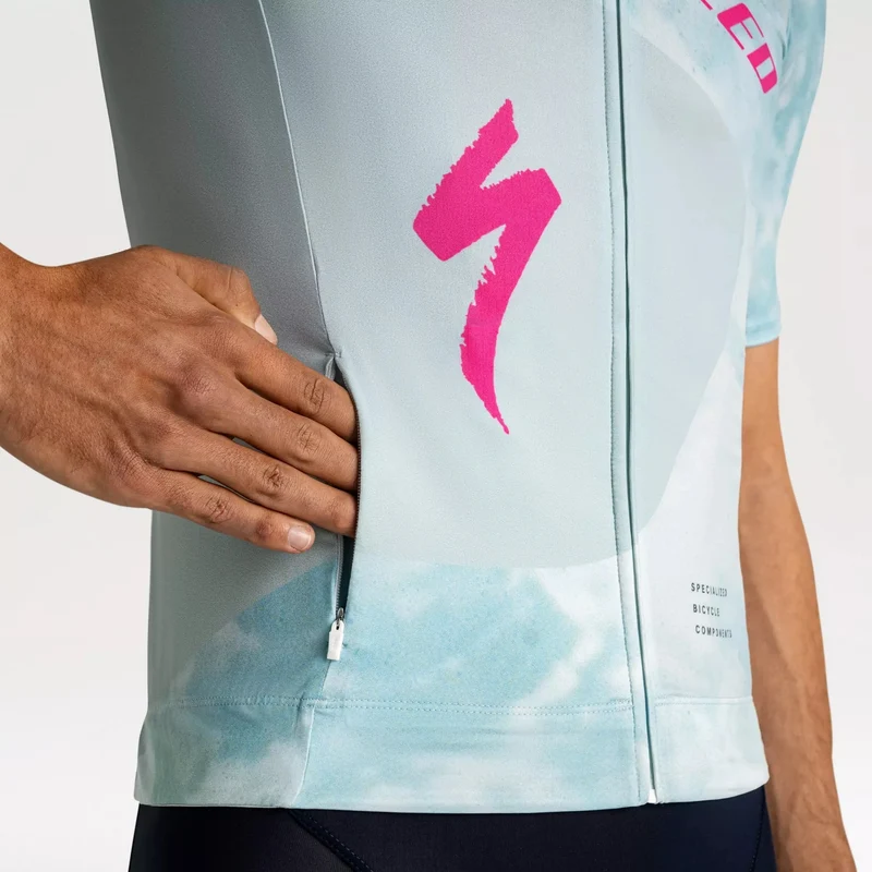 Maglia Specialized Foundation Graphic - Azzurro