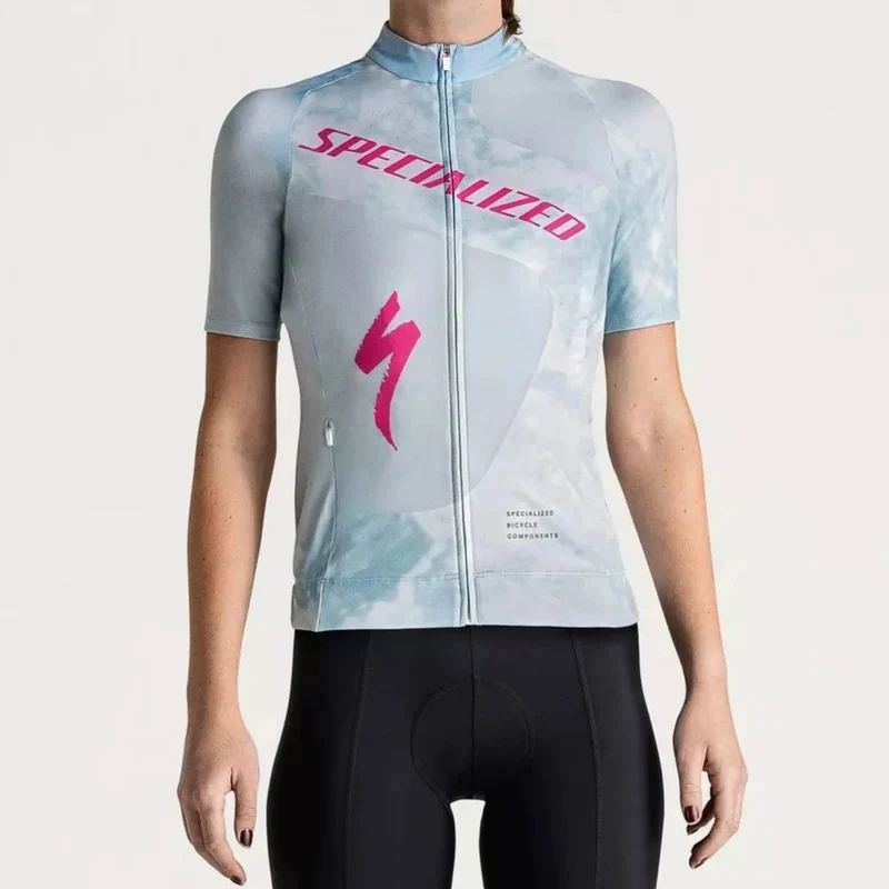 Maglia donna Specialized Foundation Graphic - Azzurro
