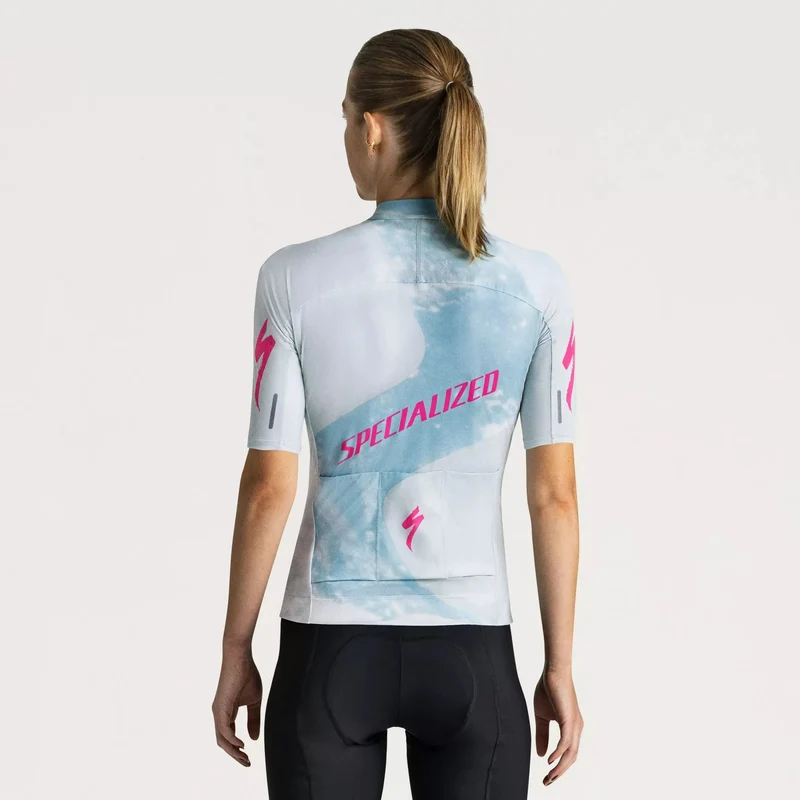 Maglia donna Specialized Foundation Graphic - Azzurro