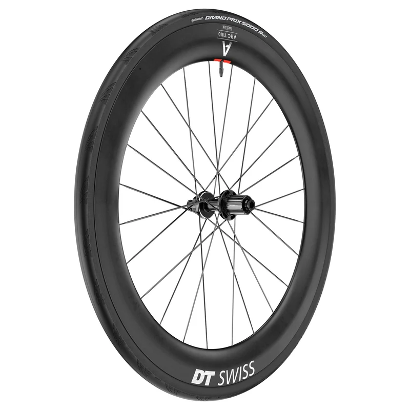 Ruote Dt Swiss ARC 1100 DI CL 65 WTS - Nero