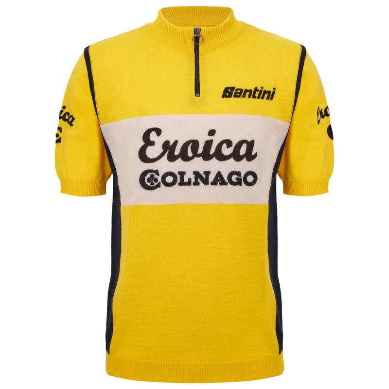 Maglia in lana Santini Eroica Colnago