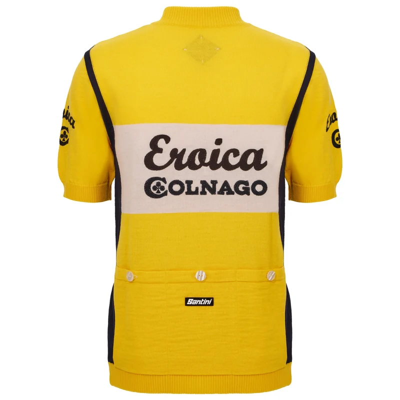 Maglia in lana Santini Eroica Colnago