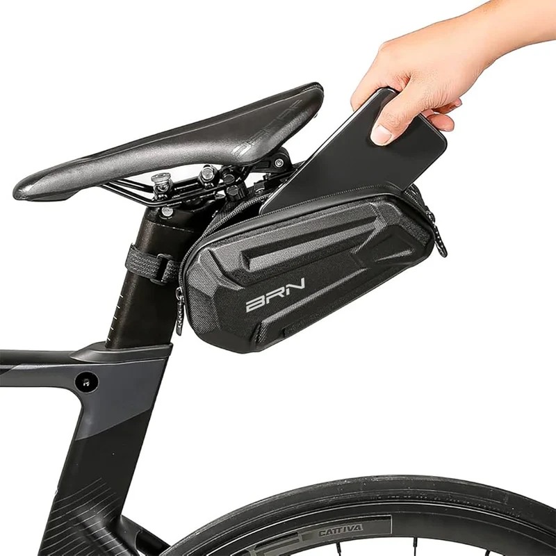 Borsello sottosella BRN Hard-Shell Tank Tail L - Nero