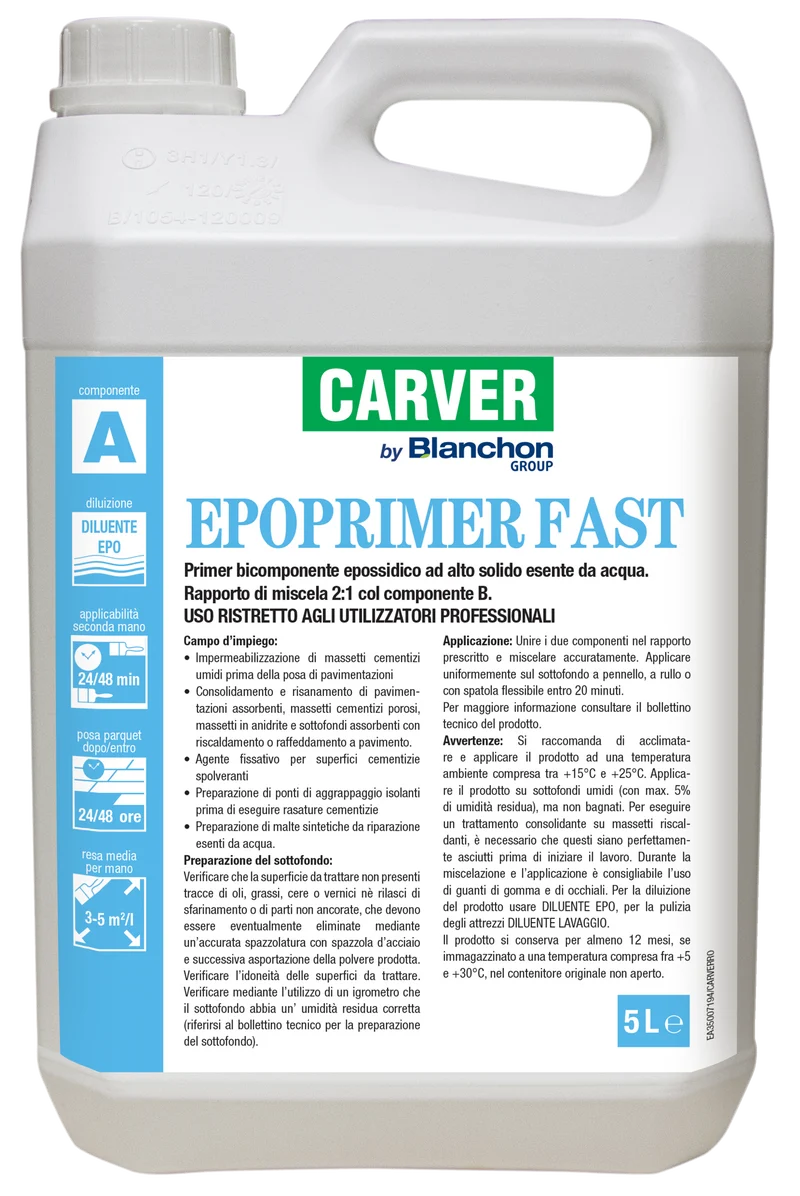 Epoprimer Fast - Primer epossidico bicomponente Carver