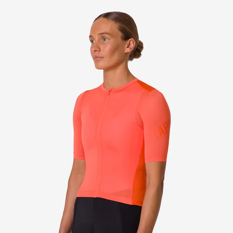 Maglia donna Rapha Pro Team Training - Arancio