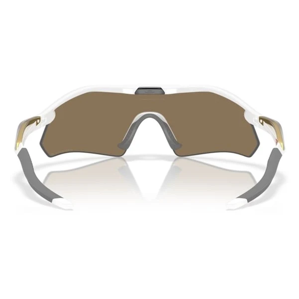 Occhiali Oakley Radar Plate - Polished White Prizm 24k Polarized
