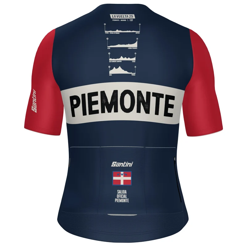 Maglia Santini Vuelta Espana 2025 - Grand Salida Piemonte