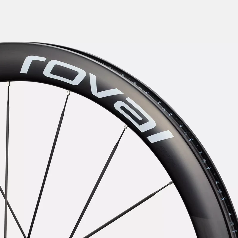 Ruota anteriore Roval Rapide CLX 3 Disc - Nero bianco