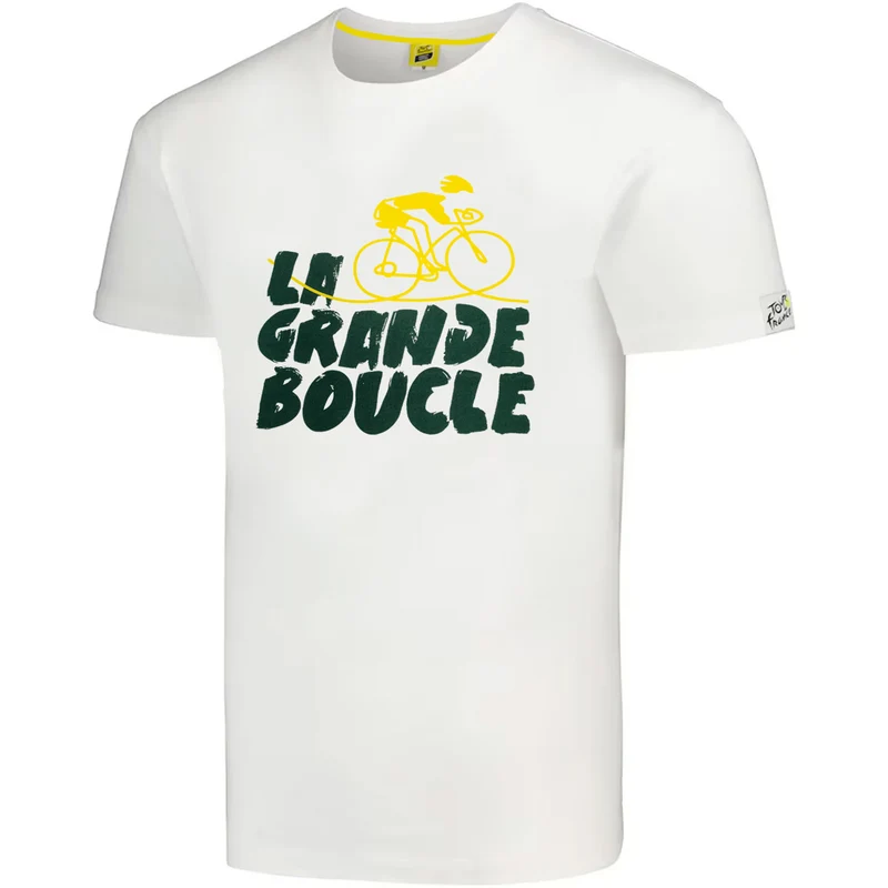 T-Shirt Tour de France La Grand Boucle - Bianco