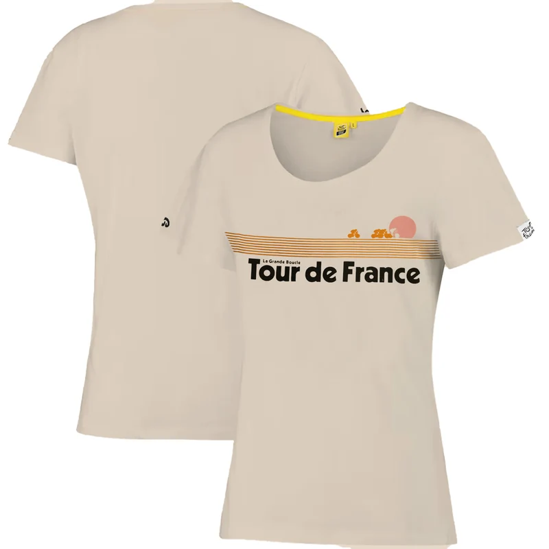 T-Shirt donna Tour de France Lignes - Grigio