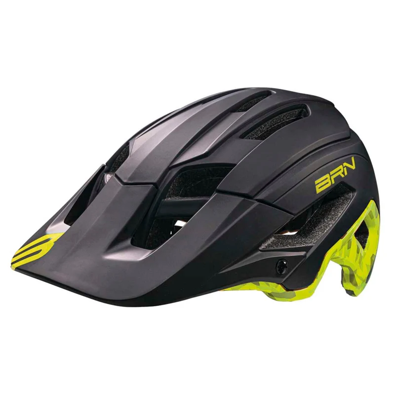 Casco BRN Skeggia - Nero giallo