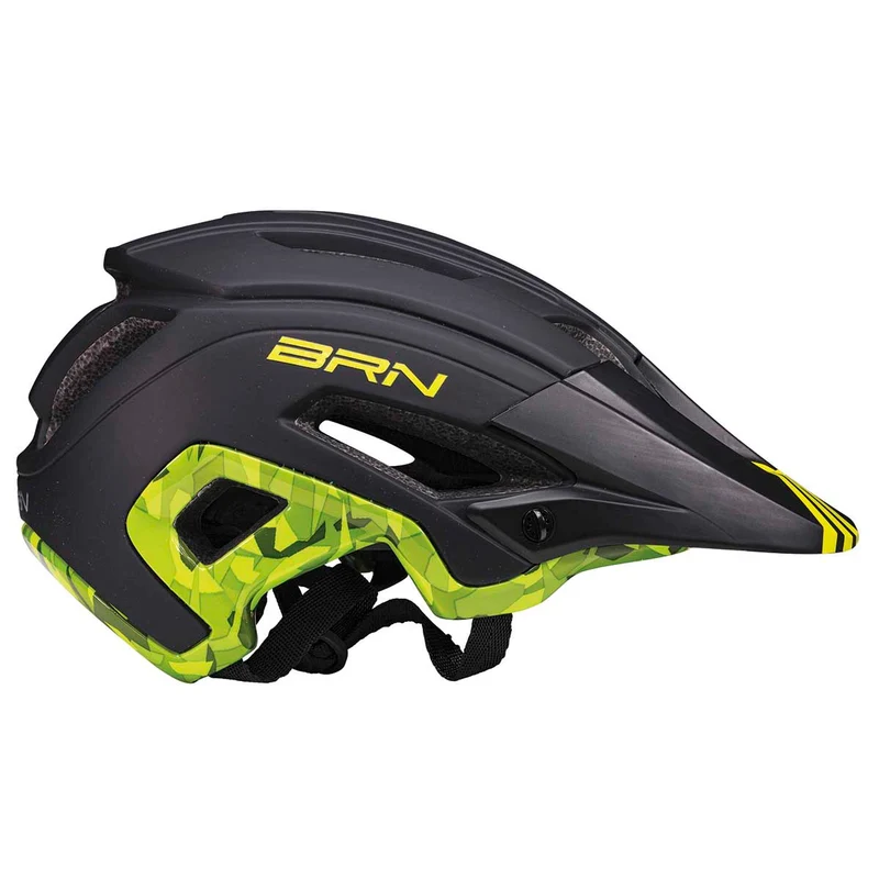 Casco BRN Skeggia - Nero giallo