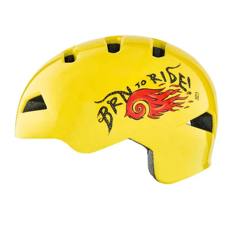 Casco bambino BRN Fiamma - Giallo