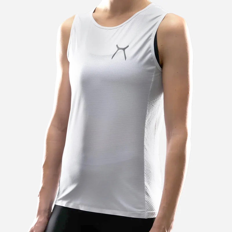 Canotta running Donna Hardskin Formulae - Bianco