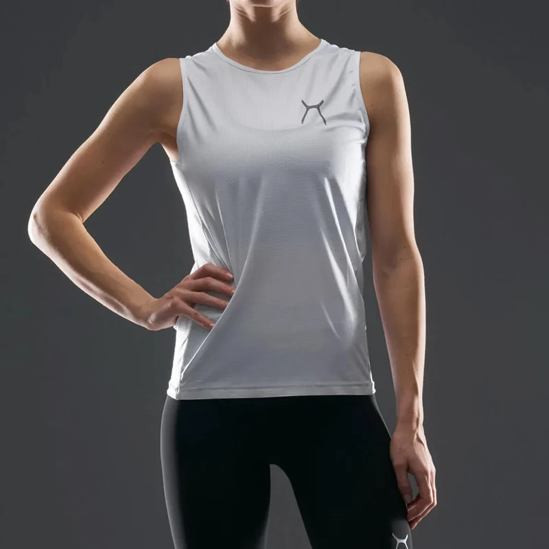 Canotta running Donna Hardskin Formulae - Bianco
