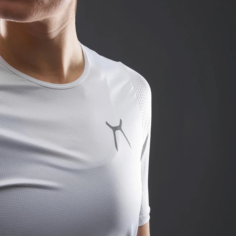 Maglia running Donna Hardskin Formulae - Bianco