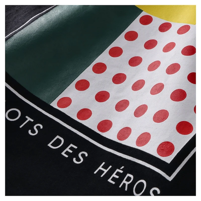 T-Shirt Tour de France Colors - Nero