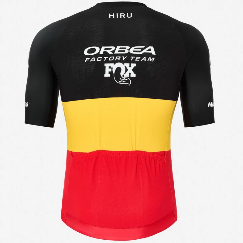 Maglia Hiru Orbea Factory Team 2025 Core - Campione Belga