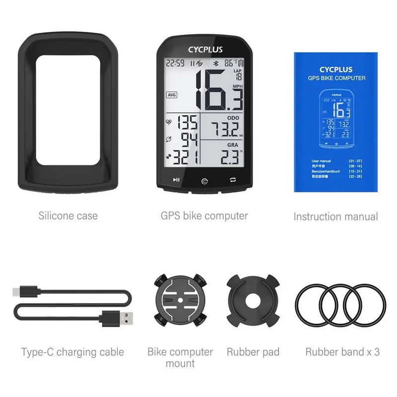 Gps Bike Computer Cycplus M1