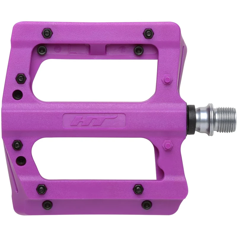 Pedali flat HT Nano-P PA12 - Viola