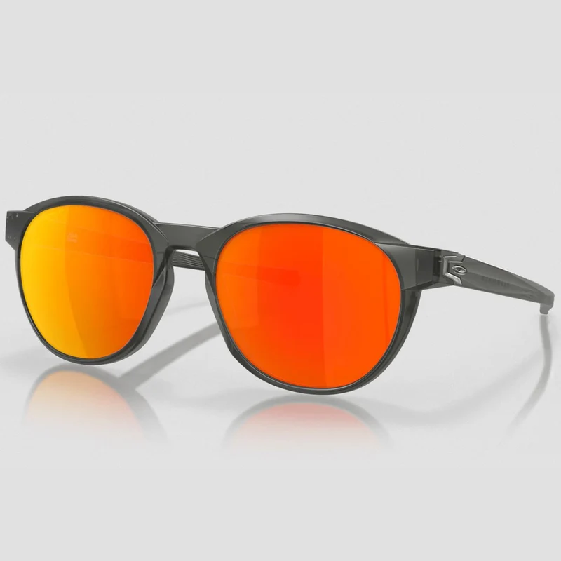 Occhiali Oakley Reedmace - Matte Grey Smoke Prizm Ruby Polarized