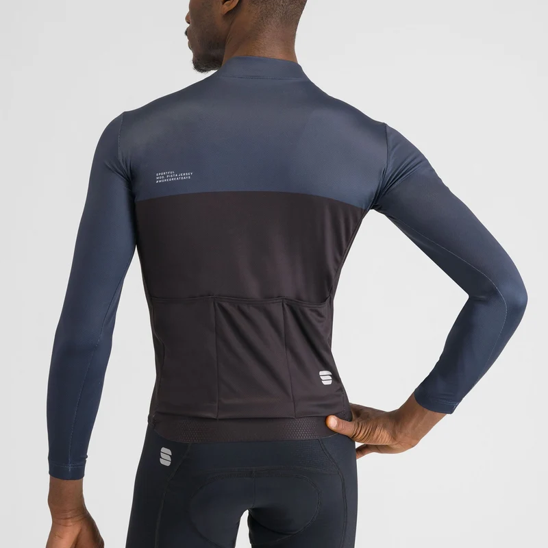 Maglia maniche lunghe Sportful Pista - Nero blu