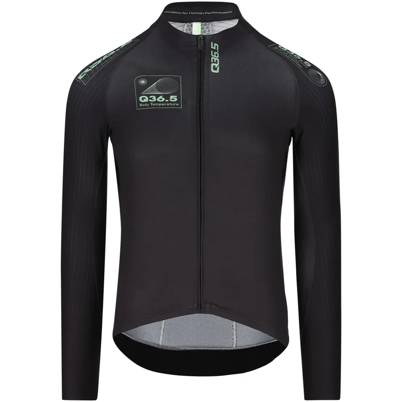 Maglia maniche lunghe Q36.5 Gregarius Hybrid Light Retrofuture - Nero