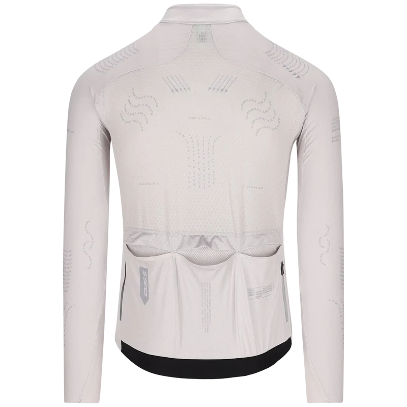 Maglia maniche lunghe Q36.5 Gregarius Hybrid Aeroflow - Grigio