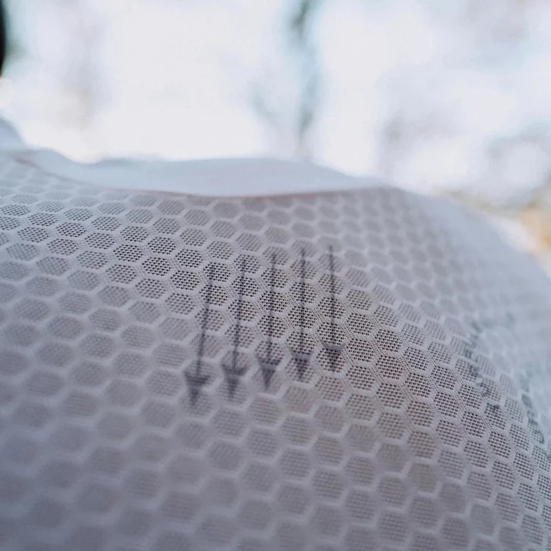 Maglia maniche lunghe Q36.5 Gregarius Hybrid Aeroflow - Grigio