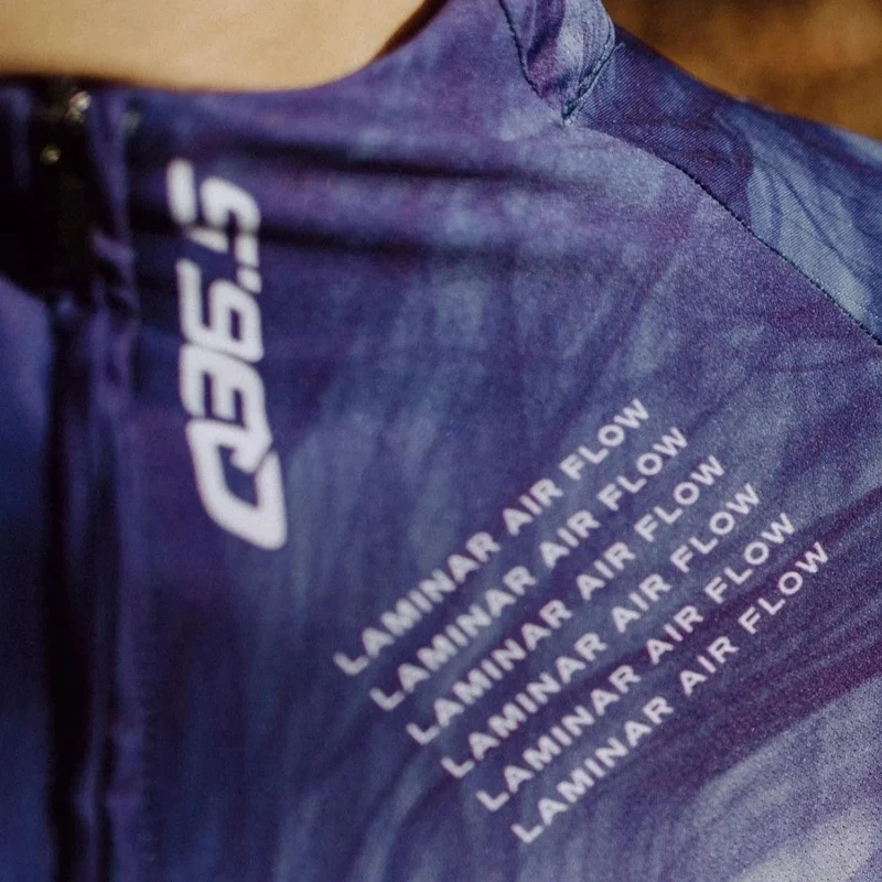 Maglia maniche lunghe Q36.5 Gregarius Hybrid Aeroflow - Blu