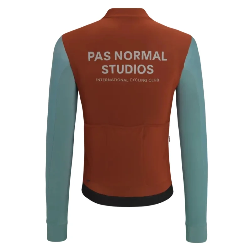 Maglia maniche lunghe Pas Normal Studios Mechanism Thermal - Marrone blu
