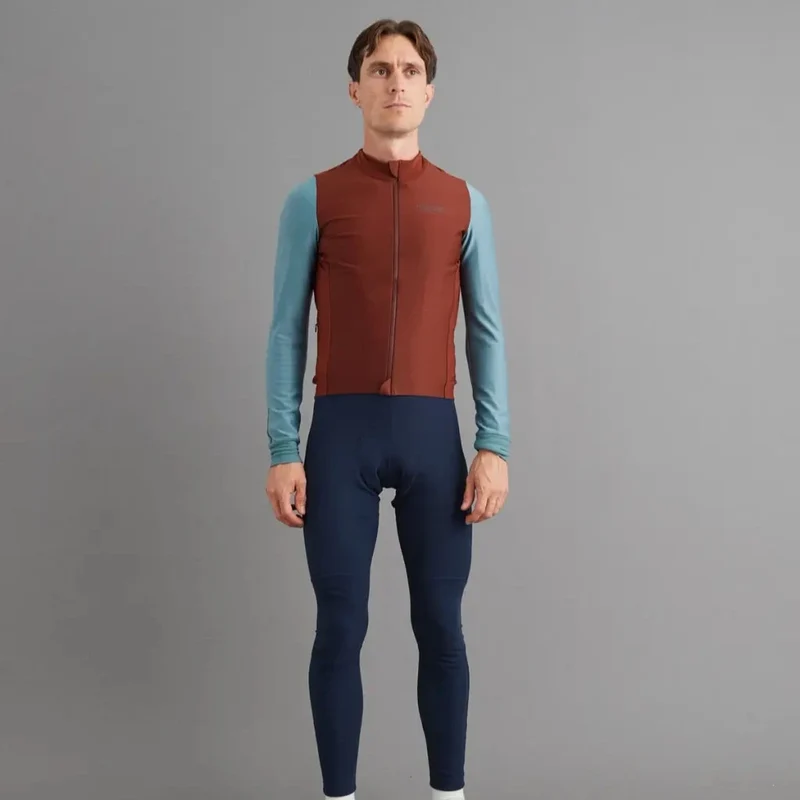 Maglia maniche lunghe Pas Normal Studios Mechanism Thermal - Marrone blu
