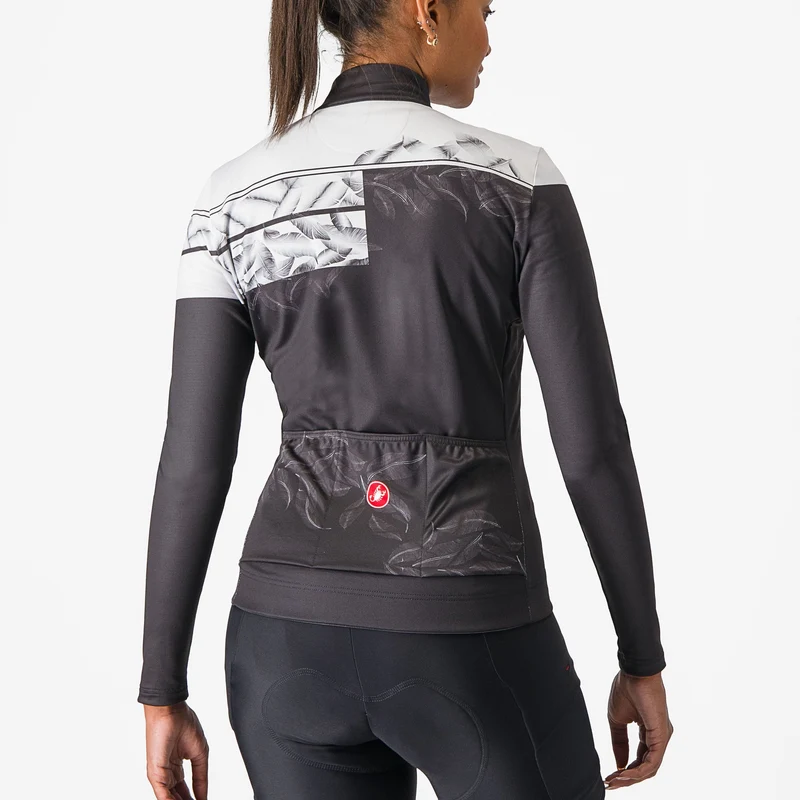 Maglia donna maniche lunghe Castelli Unlimited Thermal - Nero