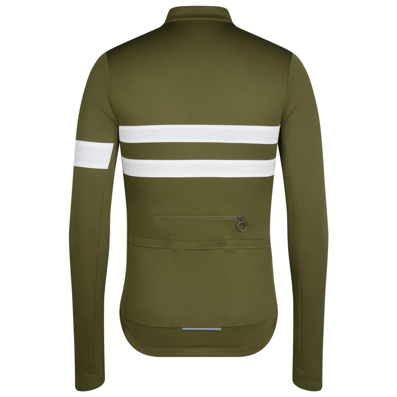Maglia maniche lunghe Rapha Brevet - Verde