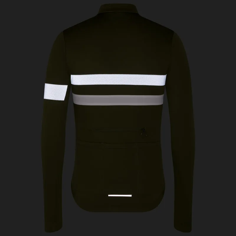 Maglia maniche lunghe Rapha Brevet - Verde